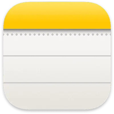 Notas Icono